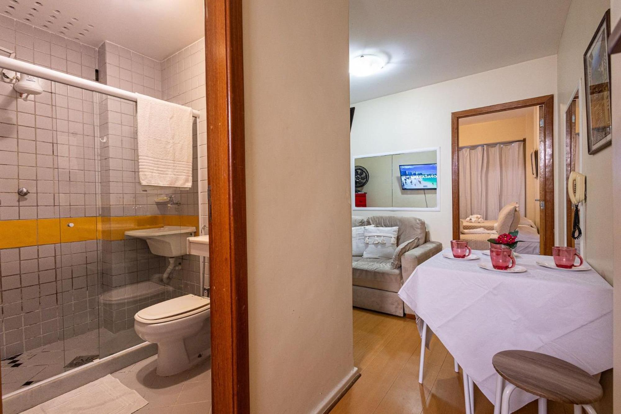 Apartamento Copacabana 200M Da Praia - Wifi Gratis - Cp5 Río de Janeiro Exterior foto